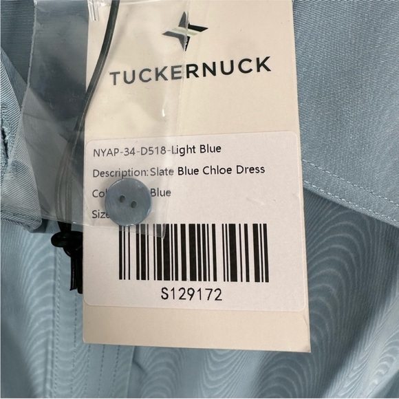 Tuckernuck Slate Blue Chloe Dress - Picture 13 of 16